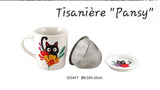 X COLLECTION TISANIÈRE DANS COFFRE AVEC SON COUVERCLE ET FILTRE INOX